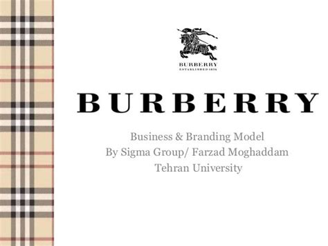 burberry company background|Burberry brand identity.